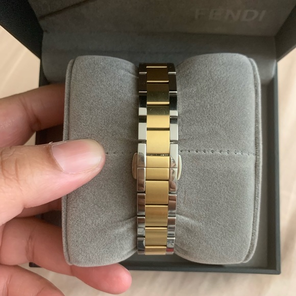 34MM Two-Tone Stainless Steel & Diamond Bracelet Watch - Picture 3 of 9